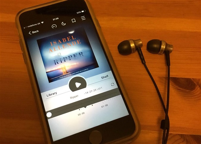I’ve just discovered audiobooks and now I’m a complete convert